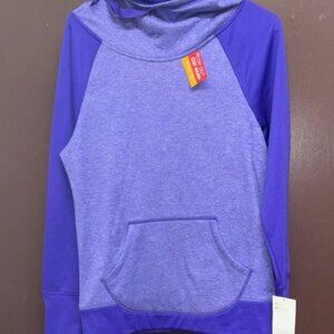 ChampionDuoDri purple high-neck pullover hoodie